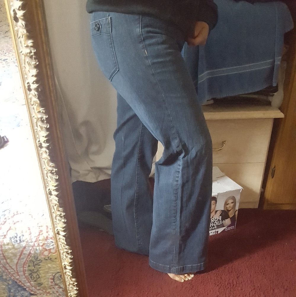 GAP Jean Trousers Dark Wash Size 14